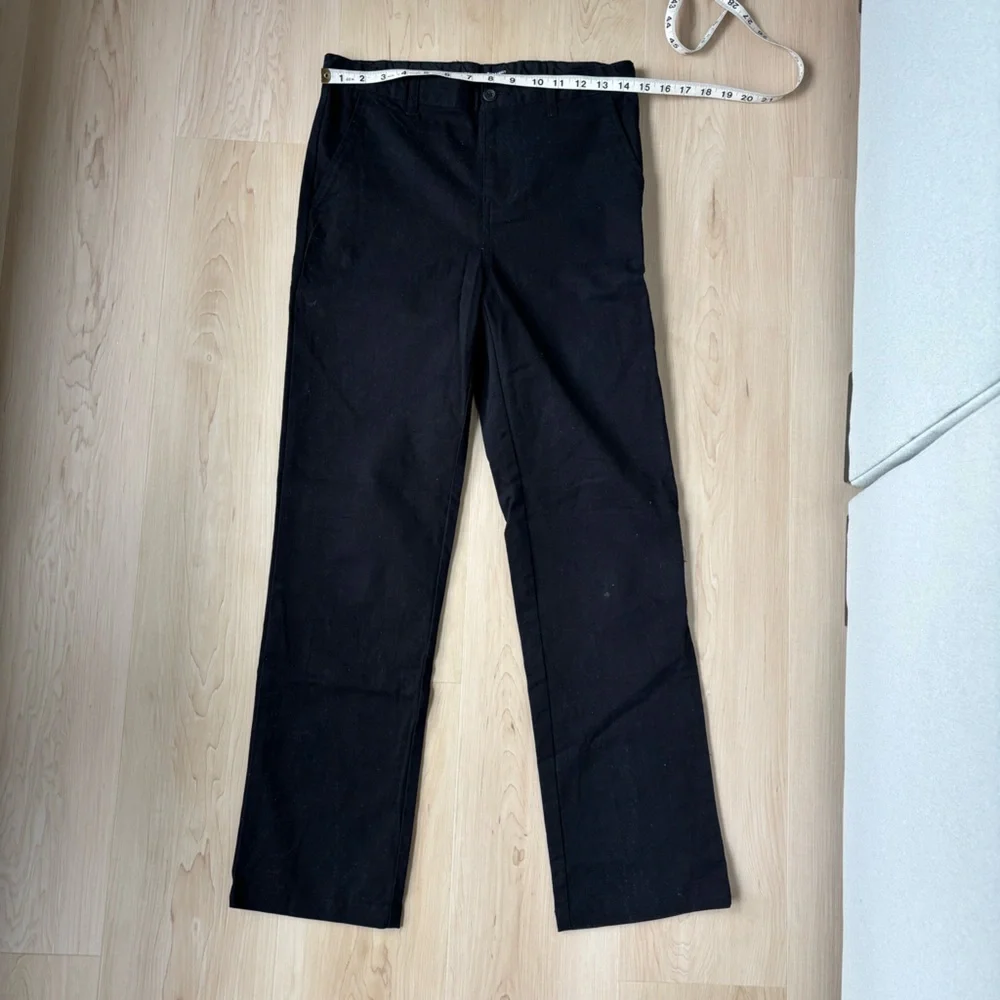 Old Navy BOYS Black Straight Pants